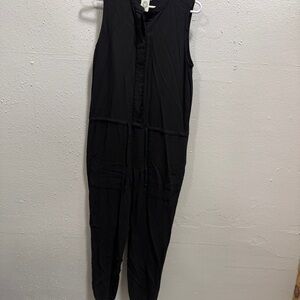 Splendid‎ Black Sleeveless Jumpsuit